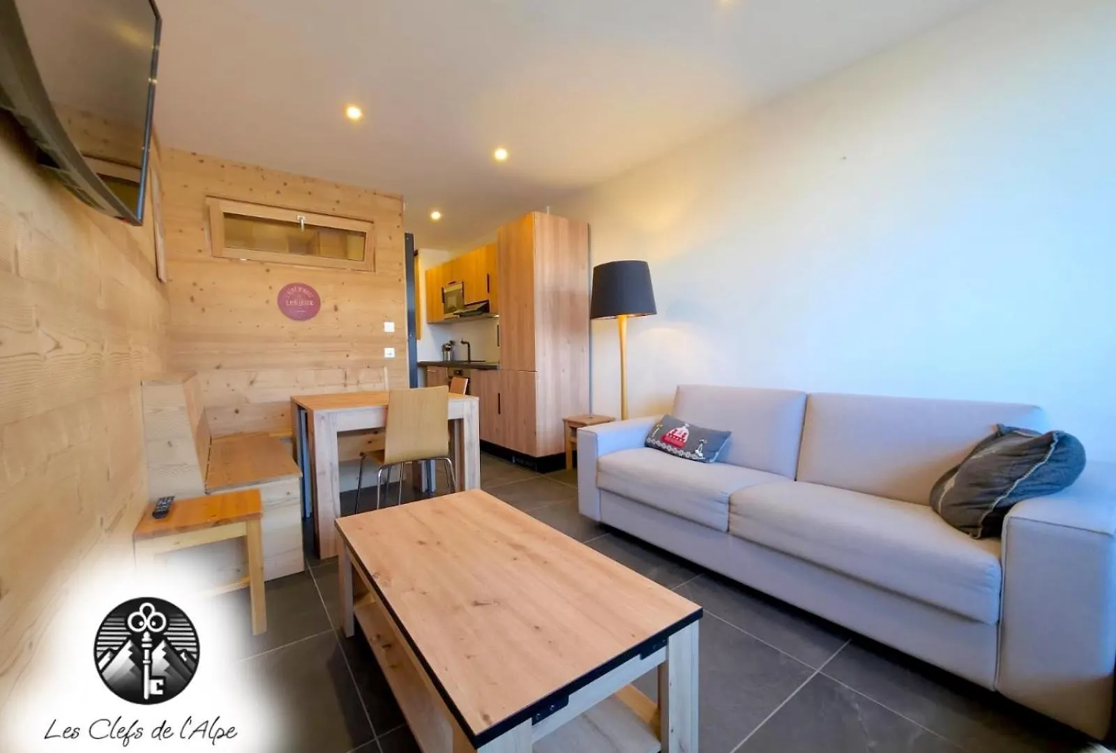 Renove - Cosy & Idealement Situe - Coup De Coeur Alpe dʼHuez Appartement